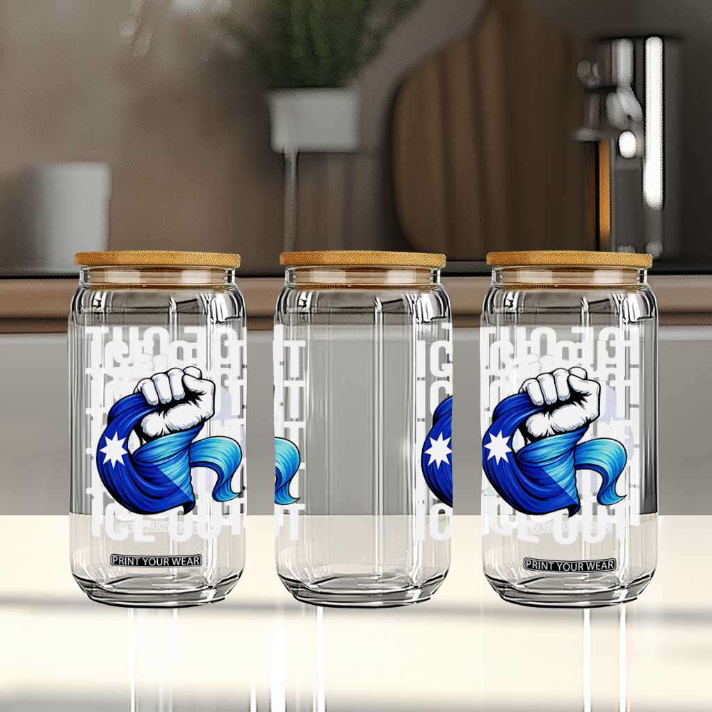 Minnesota Ice Out Glass Can Anti Ice Movement Protest TS12 Print Your Wear
