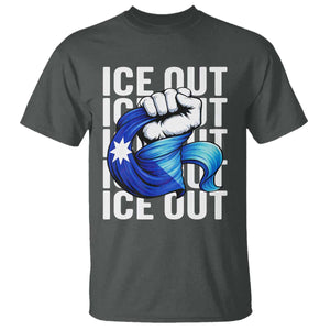 Minnesota Ice Out T Shirt Anti Ice Movement Protest TS12 Dark Heather Print Your Wear