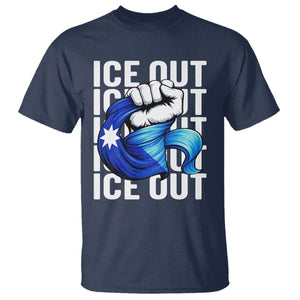 Minnesota Ice Out T Shirt Anti Ice Movement Protest TS12 Navy Print Your Wear