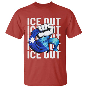 Minnesota Ice Out T Shirt Anti Ice Movement Protest TS12 Red Print Your Wear