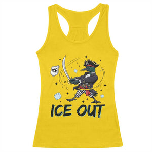 Funny Pirate Common Loon Minnesota Defends Abolish Ice Racerback Tank Top TS12 Daisy Print Your Wear