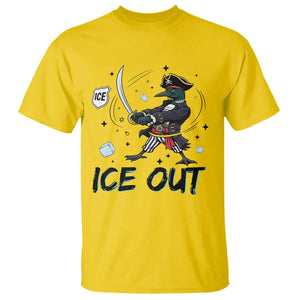 Funny Pirate Common Loon Minnesota Defends Abolish Ice T Shirt TS12 Daisy Print Your Wear