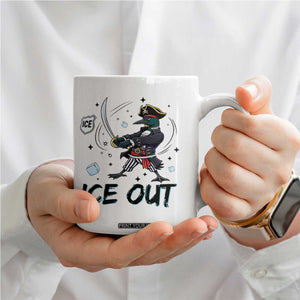 Funny Pirate Common Loon Minnesota Defends Abolish Ice Coffee Mug TS12 Print Your Wear
