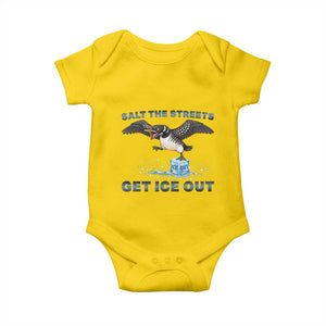 Minnesota Loon Salt The Streets Get Ice Out Baby Onesie TS12 Daisy Print Your Wear