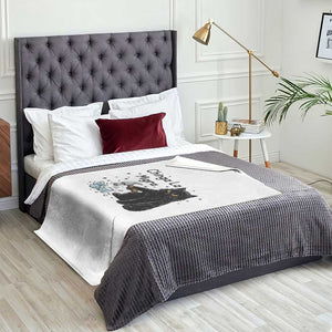 Chinga La Migra Throw Blanket Funny Cat Immigration Support TS12 Print Your Wear