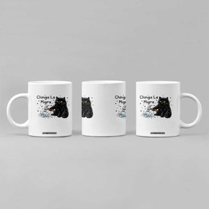 Chinga La Migra Coffee Mug Funny Cat Immigration Support TS12 Print Your Wear