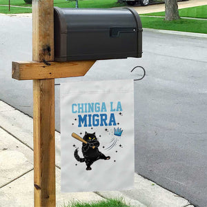 Chinga La Migra Garden Flag Funny Protest Cat Minneapolis Support Gift TS12 Print Your Wear