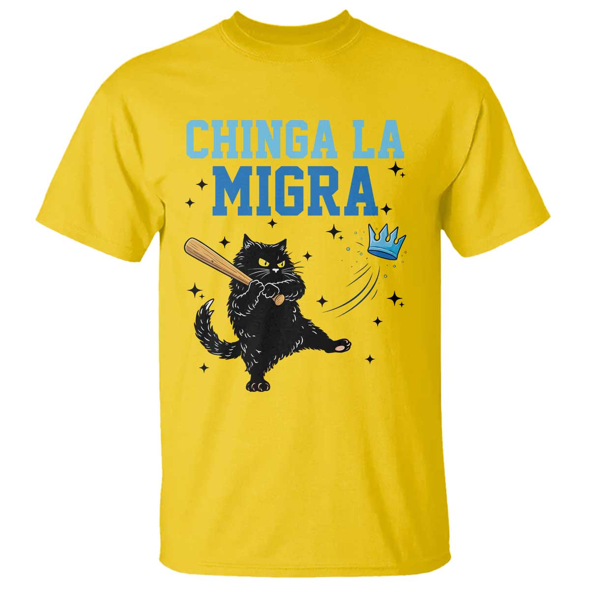 Chinga La Migra T Shirt Funny Protest Cat Minneapolis Support Gift TS12 Daisy Print Your Wear