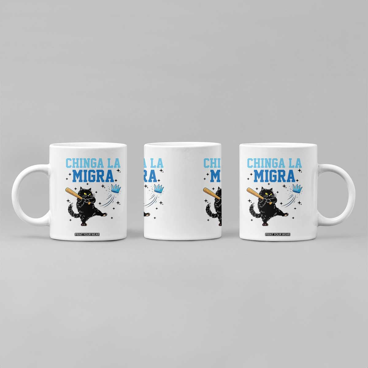 Chinga La Migra Coffee Mug Funny Protest Cat Minneapolis Support Gift TS12 Print Your Wear