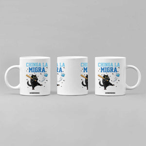 Chinga La Migra Coffee Mug Funny Protest Cat Minneapolis Support Gift TS12 Print Your Wear