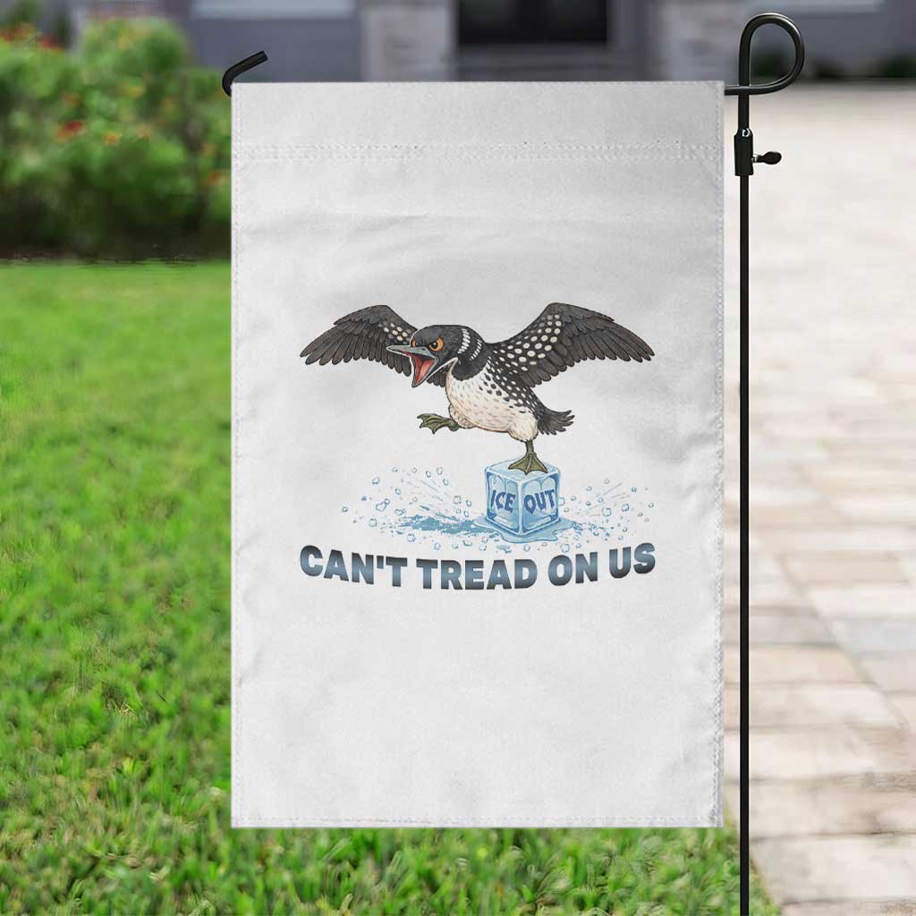 Can Not Tread On Us Minnesota Loon Garden Flag Anti ICE MN Protest TS12 Print Your Wear