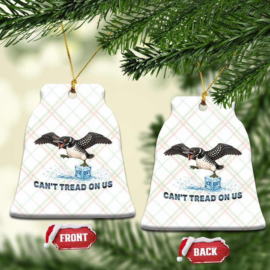 Can Not Tread On Us Minnesota Loon Ceramic Ornament Anti ICE MN Protest TS12 Print Your Wear