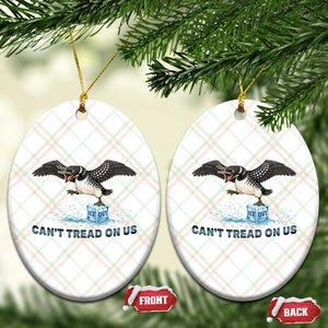 Can Not Tread On Us Minnesota Loon Ceramic Ornament Anti ICE MN Protest TS12 Print Your Wear