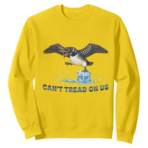 Can Not Tread On Us Minnesota Loon Sweatshirt Anti ICE MN Protest TS12 Daisy Print Your Wear