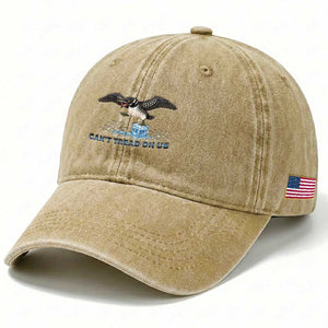 Can Not Tread On Us Minnesota Loon Washed Cotton Baseball Cap Anti ICE MN Protest TS12 Print Your Wear