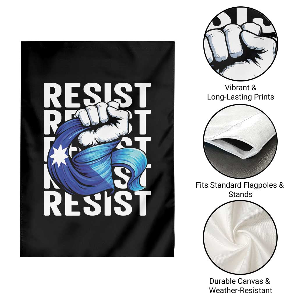 Minnesota Resist Ice Out Garden Flag Support MN Anti Ice Movement TS12 Print Your Wear