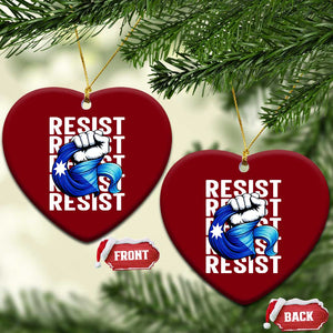 Minnesota Resist Ice Out Ceramic Ornament Support MN Anti Ice Movement TS12 Print Your Wear