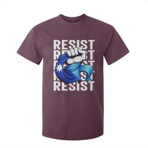 Minnesota Resist Ice Out T Shirt For Kid Support MN Anti Ice Movement TS12 Maroon Print Your Wear