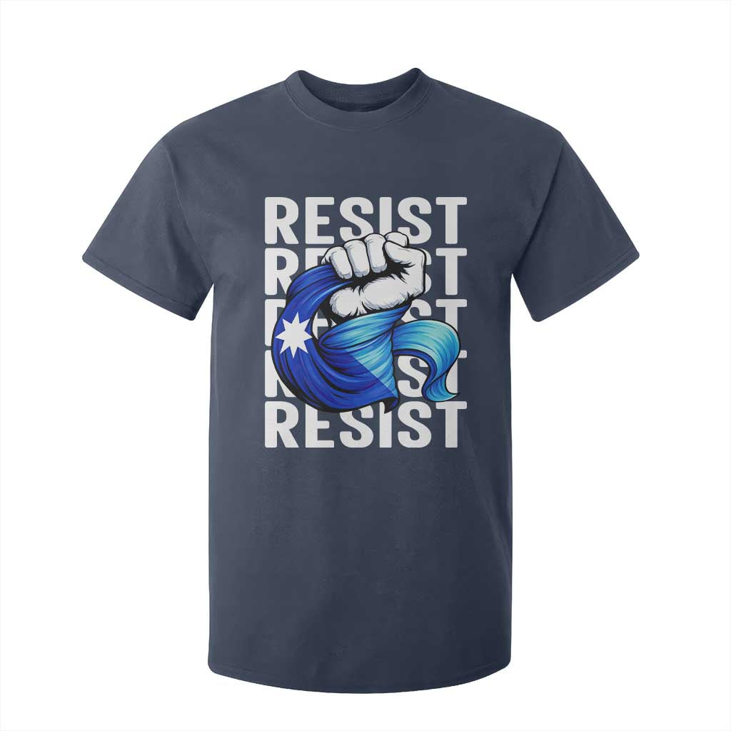 Minnesota Resist Ice Out T Shirt For Kid Support MN Anti Ice Movement TS12 Navy Print Your Wear