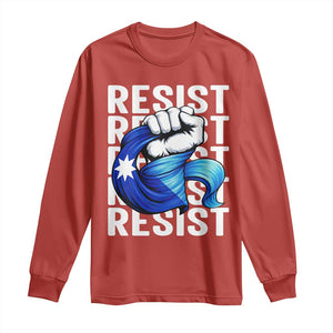 Minnesota Resist Ice Out Long Sleeve Shirt Support MN Anti Ice Movement TS12 Red Print Your Wear