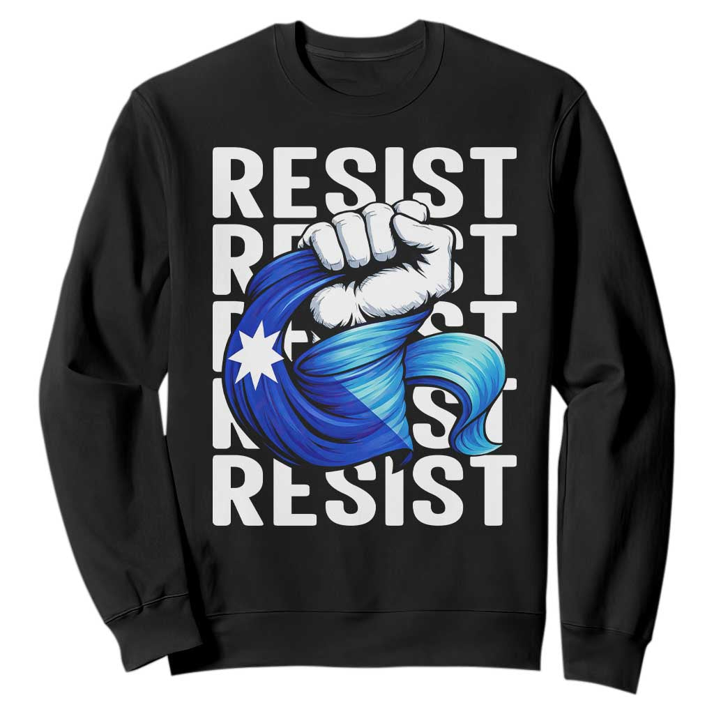 Minnesota Resist Ice Out Sweatshirt Support MN Anti Ice Movement TS12 Black Print Your Wear