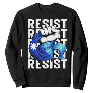 Minnesota Resist Ice Out Sweatshirt Support MN Anti Ice Movement TS12 Black Print Your Wear