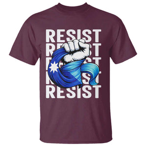 Minnesota Resist Ice Out T Shirt Support MN Anti Ice Movement TS12 Maroon Print Your Wear
