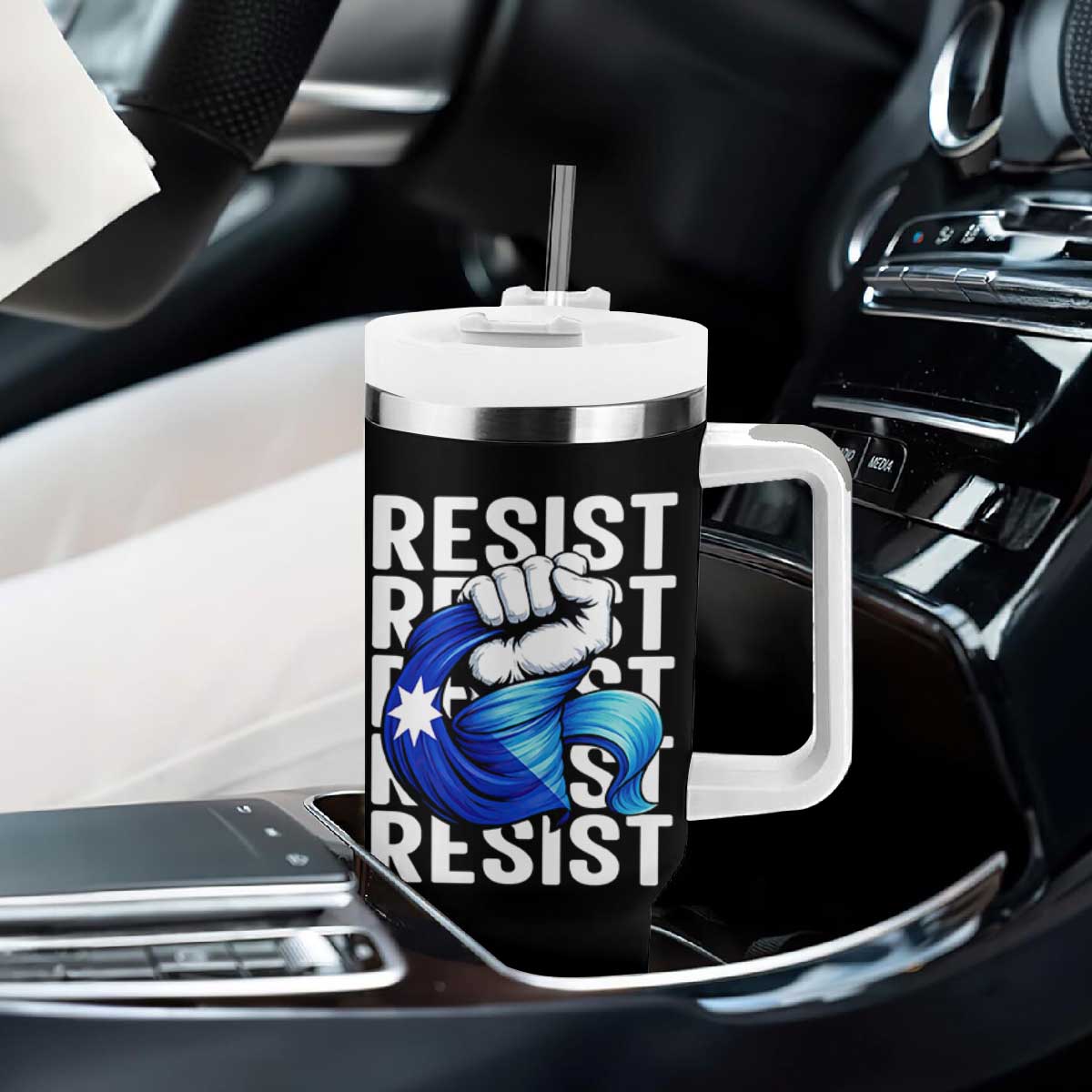 Minnesota Resist Ice Out Tumbler With Handle Support MN Anti Ice Movement TS12 Print Your Wear