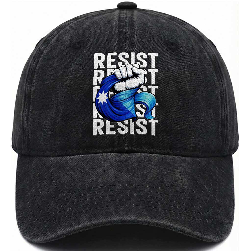 Minnesota Resist Ice Out Washed Cotton Baseball Cap Support MN Anti Ice Movement TS12 Print Your Wear