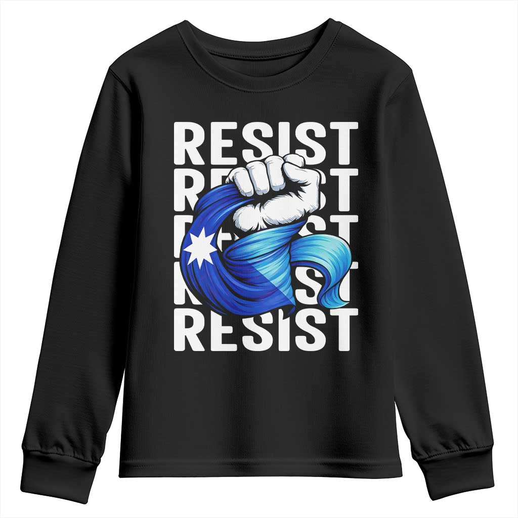 Minnesota Resist Ice Out Youth Sweatshirt Support MN Anti Ice Movement TS12 Black Print Your Wear