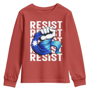 Minnesota Resist Ice Out Youth Sweatshirt Support MN Anti Ice Movement TS12 Red Print Your Wear