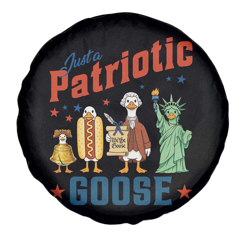 Just A Patriotic Goose Spare Tire Cover USA 250th Anniversary TS12 Print Your Wear