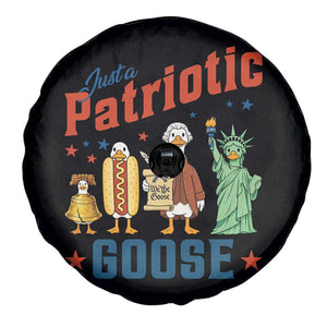 Just A Patriotic Goose Spare Tire Cover USA 250th Anniversary TS12 Print Your Wear