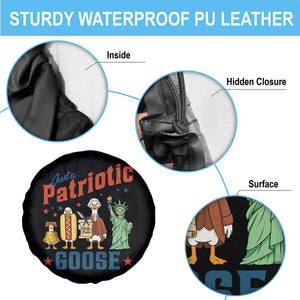 Just A Patriotic Goose Spare Tire Cover USA 250th Anniversary TS12 Print Your Wear