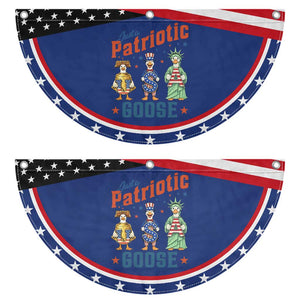 Just A Patriotic Goose Patriotic Fan Flag Funny Freedom Goose TS12 2pcs pack Classic Navy Print Your Wear