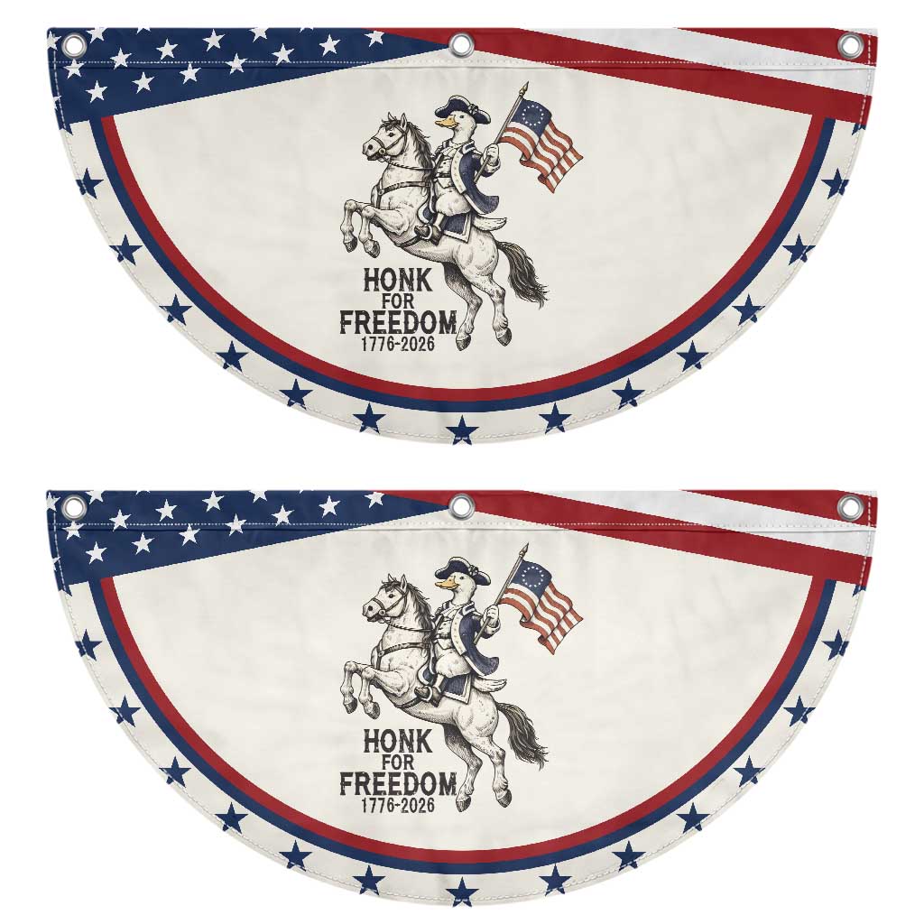 Funny Goose Cowboy Patriotic Fan Flag Honk For Freedom TS12 2pcs pack Classic Beige Print Your Wear
