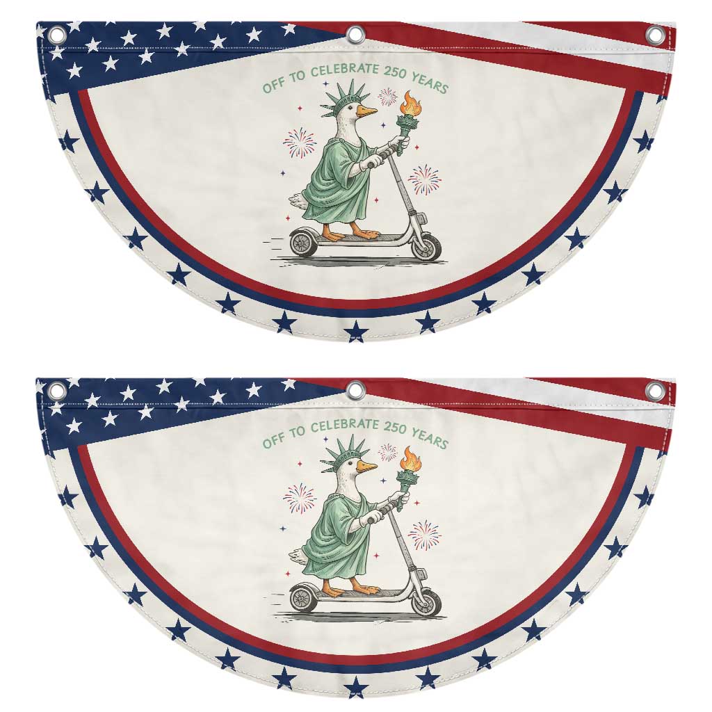 Funny Goose Statue Of Liberty Patriotic Fan Flag Off To Celebrate 250 Year TS12 2pcs pack Classic Beige Print Your Wear