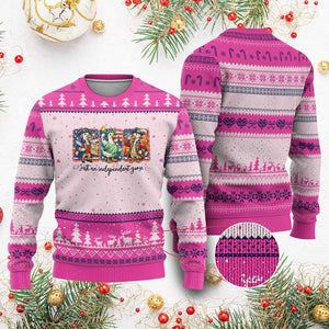 Just An Independent Goose Ugly Christmas Sweater Funny Patriotic Goose TS12 Hot Pink Print Your Wear