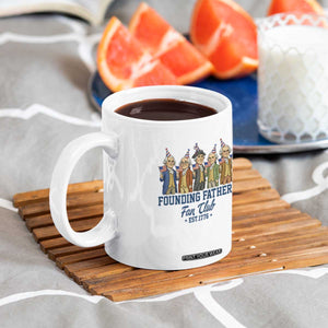 Funny Founding Fathers Fan Club Coffee Mug American History Lovers TS12 Print Your Wear