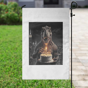 Funny Birthday Dinosaur Garden Flag Prehistoric Party Celebration TS12 Print Your Wear
