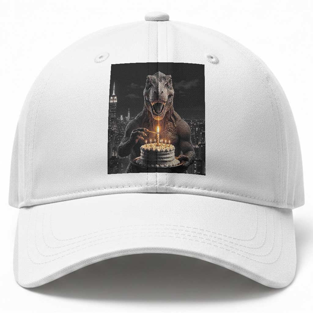 Funny Birthday Dinosaur Baseball Cap Prehistoric Party Celebration TS12 Print Your Wear