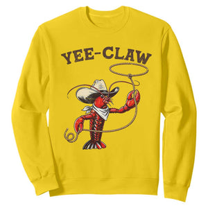 Yee Claw Sweatshirt Funny Crawfish Cajun Seafood Festival TS12 Daisy Print Your Wear