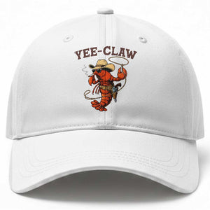 Yee Claw Southern Crawfish Baseball Cap Funny Seafood Party Graphic TS12 Print Your Wear