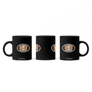 Humorous Dark Humor Coffee Mug My Owner Beats Me TS12 Print Your Wear