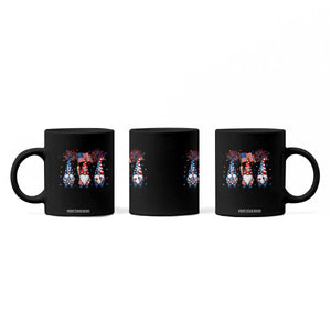 Red White Blue Gnomes Fireworks Coffee Mug Patriotic 4th Of July TS12 Print Your Wear