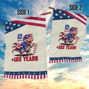 Funny 67 Meme Dinosaur American Pride Patriotic Garden Flag USA 250th Anniversary TS12 Print Your Wear