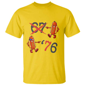 Funny 67 Meme Hot Dog Lover T Shirt USA 250 BBQ Celebration TS12 Daisy Print Your Wear