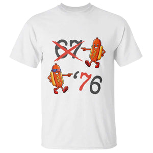 Funny 67 Meme Hot Dog Lover T Shirt USA 250 BBQ Celebration TS12 White Print Your Wear