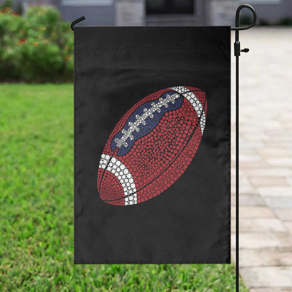 Patriotic Polka Dot Football Garden Flag Dot Day Gift TS12 Print Your Wear
