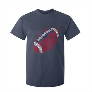 Patriotic Polka Dot Football T Shirt For Kid Dot Day Gift TS12 Navy Print Your Wear